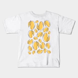 Feel Mango Summer Pattern Kids T-Shirt